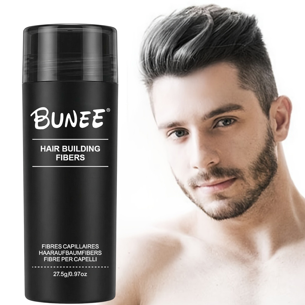 Hair Care Products - BUNEE Haarfasern 27,5g: Natürliche Haarverdichtungsfasern für